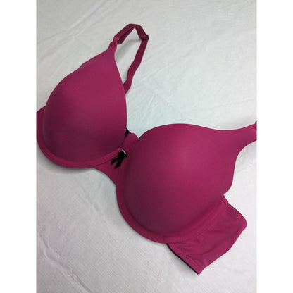 Maidenform Womens Sz 38D Dark Pink T Shirt Bra 07900