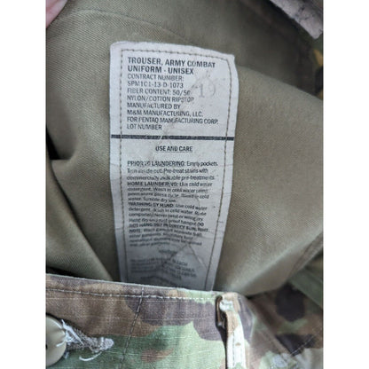 Army Combat Uniform Trouser Pants Sz 32x31 Medium Short