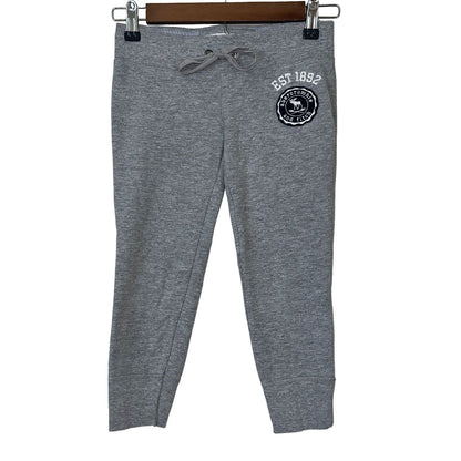 Abercrombie Kids Girls Sz M Gray Athletic Sweatpants