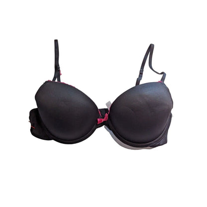 Xhilaration Intimates Womens Sz 34C Classic T Shirt Bra Black