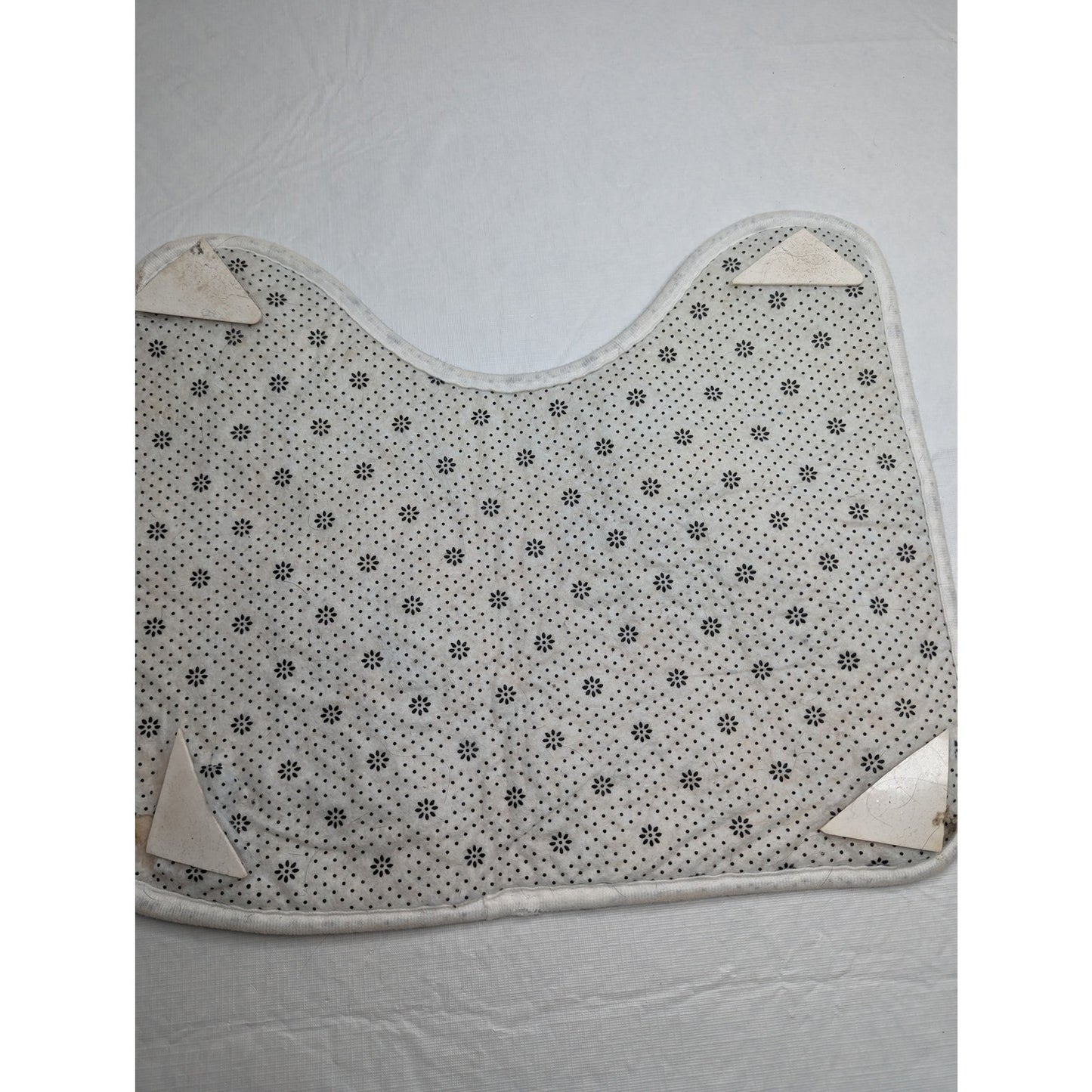 Vintage 1990s Christmas Holiday Bathmat Bath Mat Stockings Fire