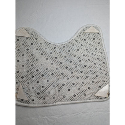 Vintage 1990s Christmas Holiday Bathmat Bath Mat Stockings Fire