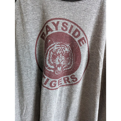 Saved by the Bell womens Sz XXL 3/4 Sleeve T Shirt Bayside Tigers