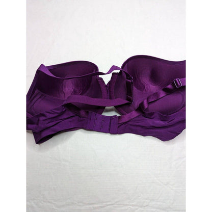 Vintage 1990s Ambrielle Womens Sz 36D Royal Purple Padded Push Up Bra