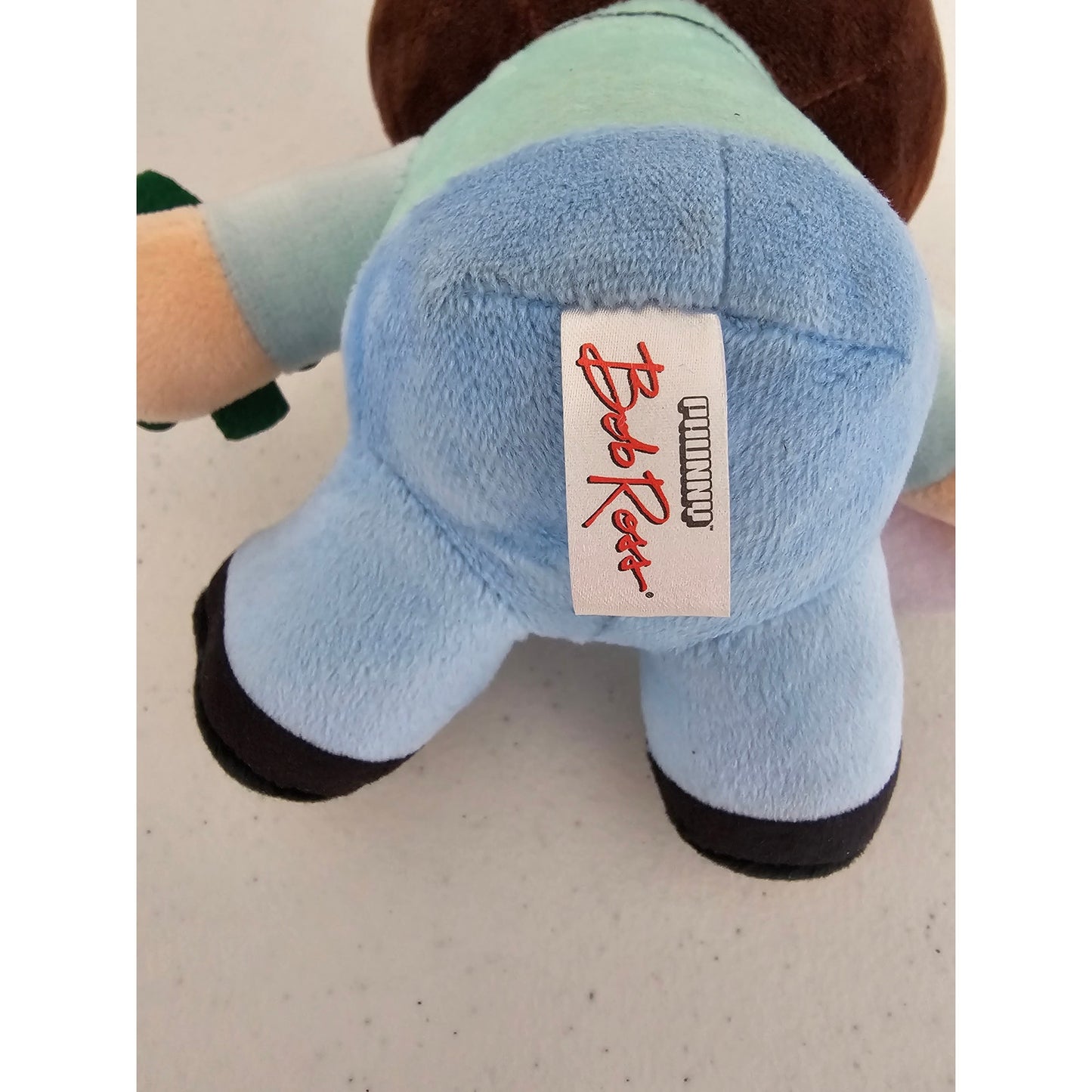 Phunny Bob Ross Plush Stuffed 8.5" Figure Christmas Tree