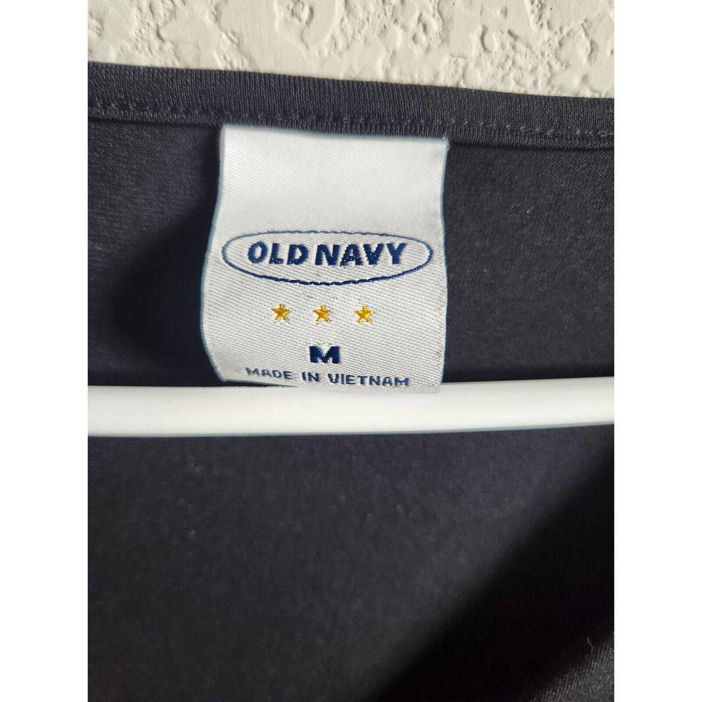 Vintage Old Navy Womens Sz M Knee Length Sleeveless Dress Solid Black