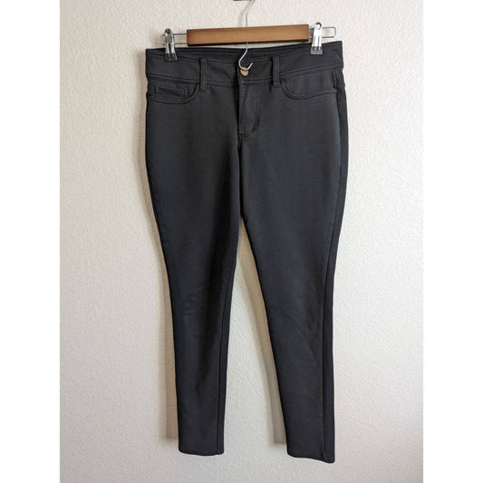 Me Moi Mujer Sz M Pull On Jegging Jeans Negro Elástico Flaco