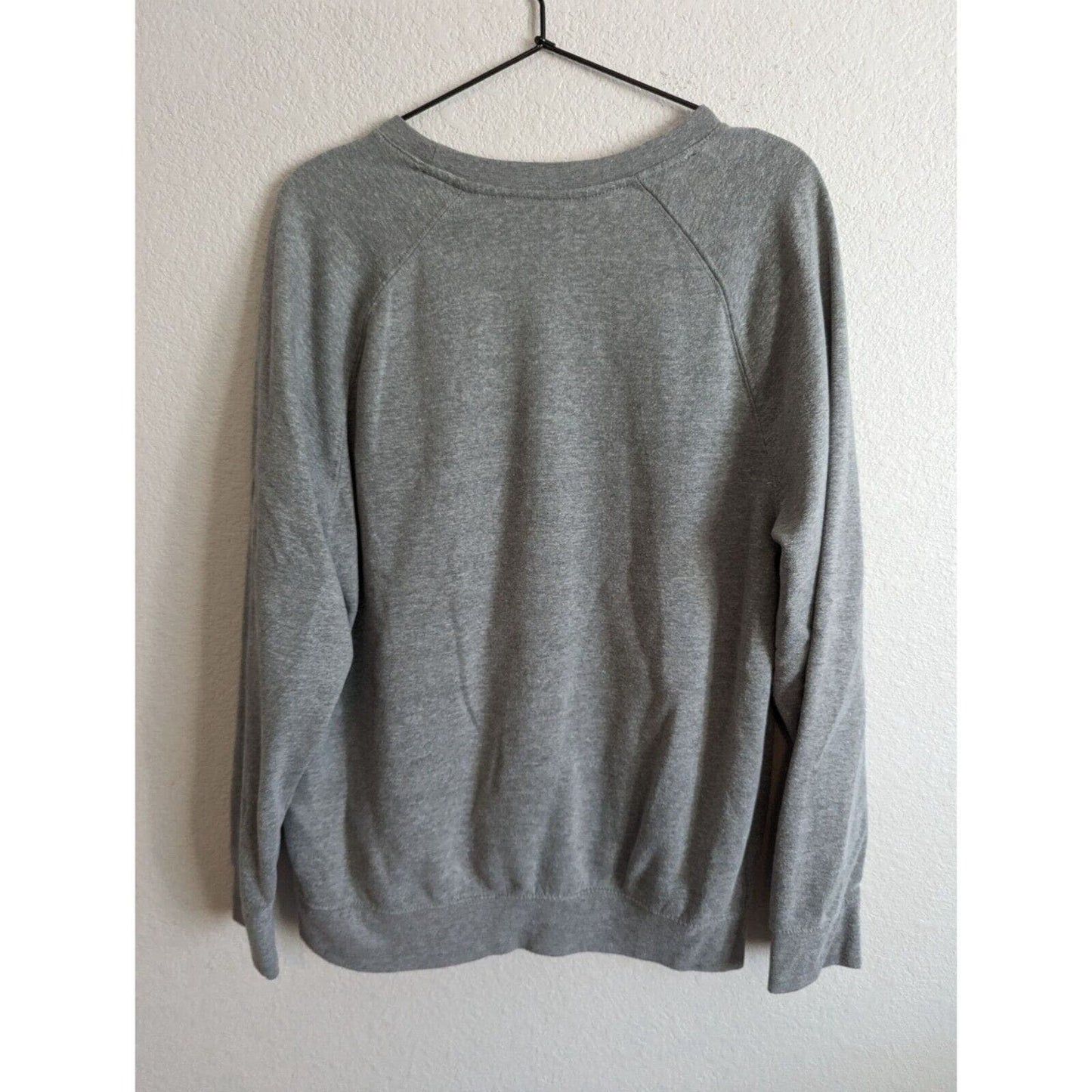 Colosseum Mens Sz L Pullover Crewneck Sweatshirt Athletic Gray