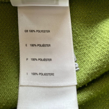 Vintage The North Face Womens Sz M 1/4 Zip Lightweight Fitted Jacket Green