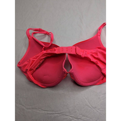 Victorias Secret Womens Sz 32D Very sexy Push Up Bra Coral Pink