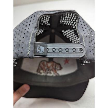 Pit Bull California Republic Part Mesh Snapback Trucker Hat Cap