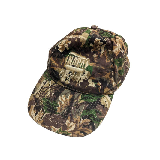 Napa Outdoors Mens Strapback Baseball Hat Cap Camo Camoflauge Print