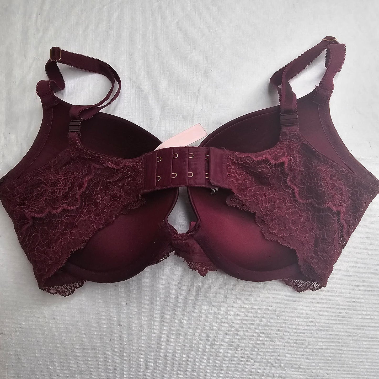 Victorias Secret Womens Sz 32DD Dream Angels Push Up Bra Dark Purple