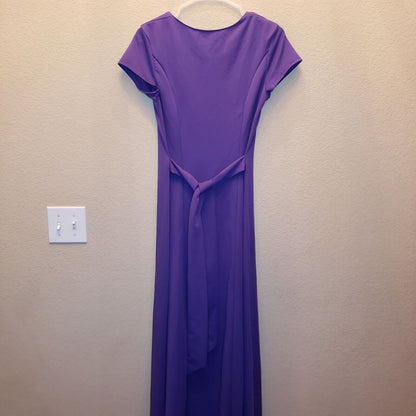 Vintage 1990s Tuxedo Wholesaler Womens Sz 6 Concert Attire Formal Dress Purple