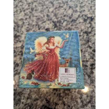 Vintage Dona Geisinger Little Angel Christmas Ornament Ball