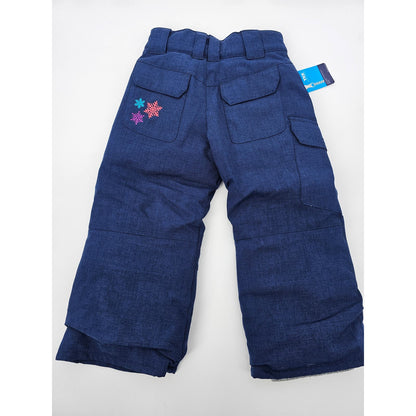 Boulder Gear Girls Boys Sz 4 4T XS Snow Pants Blue NEW