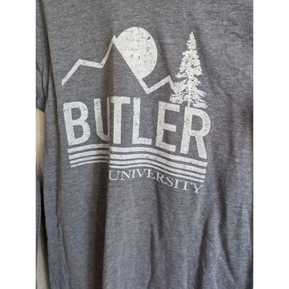 Butler University Womens Sz L Long Sleeve T Shirt Gray by Alma Mater