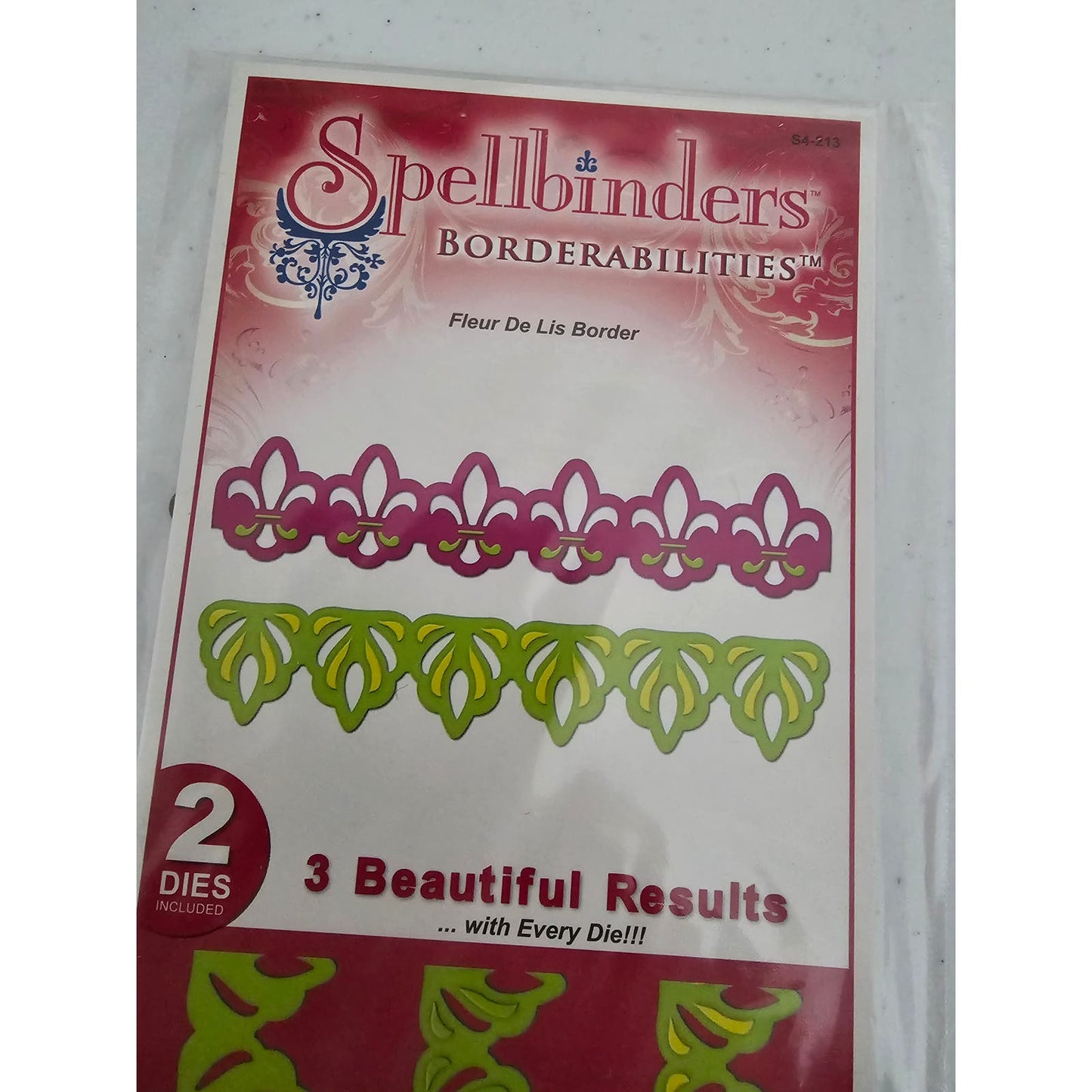 Spellbinders Borderabilities Steel Craft Die Fleur De Lis Border S4-213