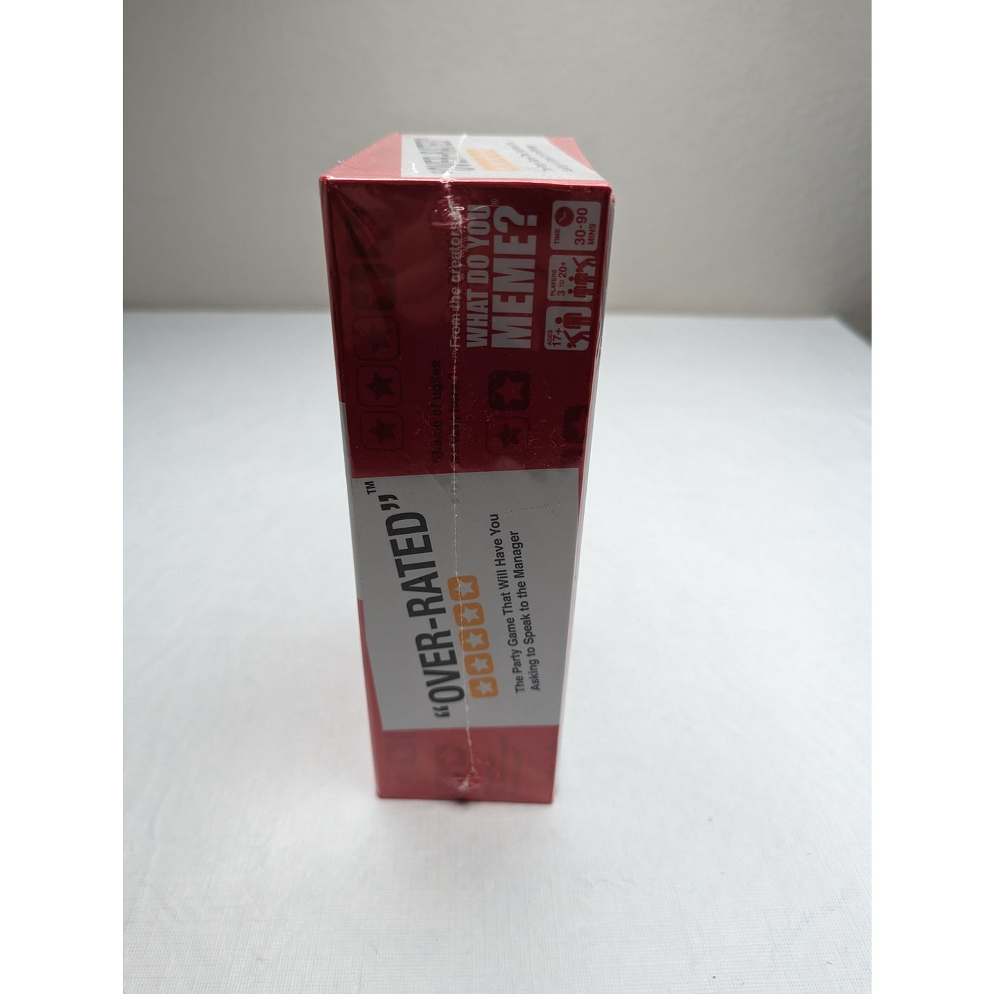 Over-Rated A Party Game From The Creators Of What Do You Meme "NEW" NIB