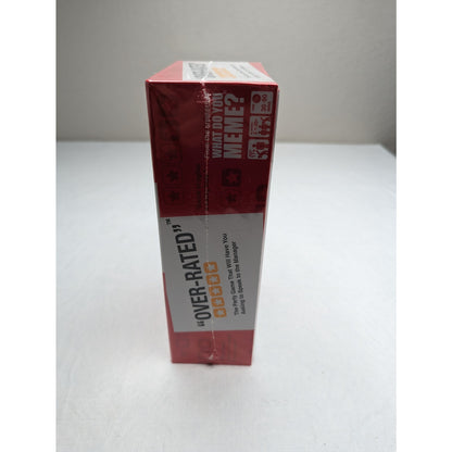 Over-Rated A Party Game From The Creators Of What Do You Meme "NEW" NIB