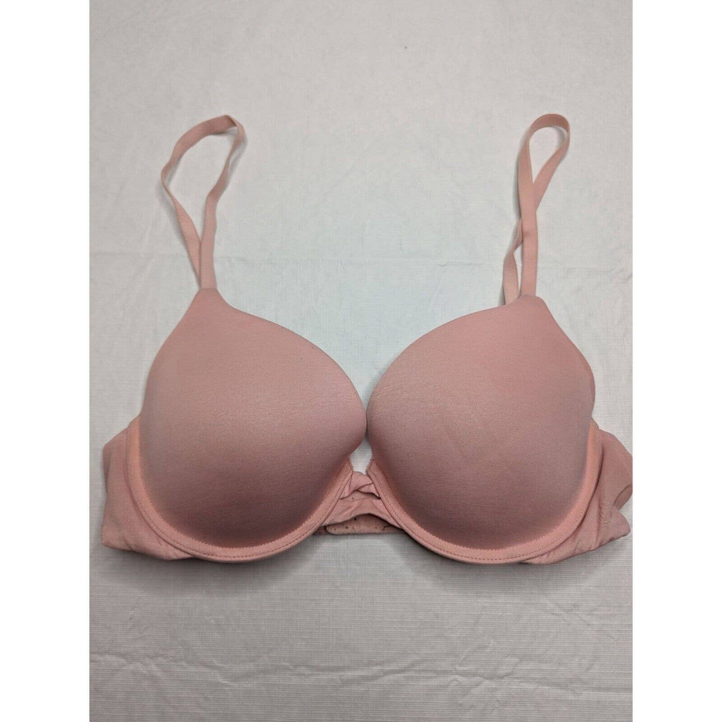 Victorias Secret Womens Sz 34C Perfect Shape Lightly Padded T Shirt Bra Pink