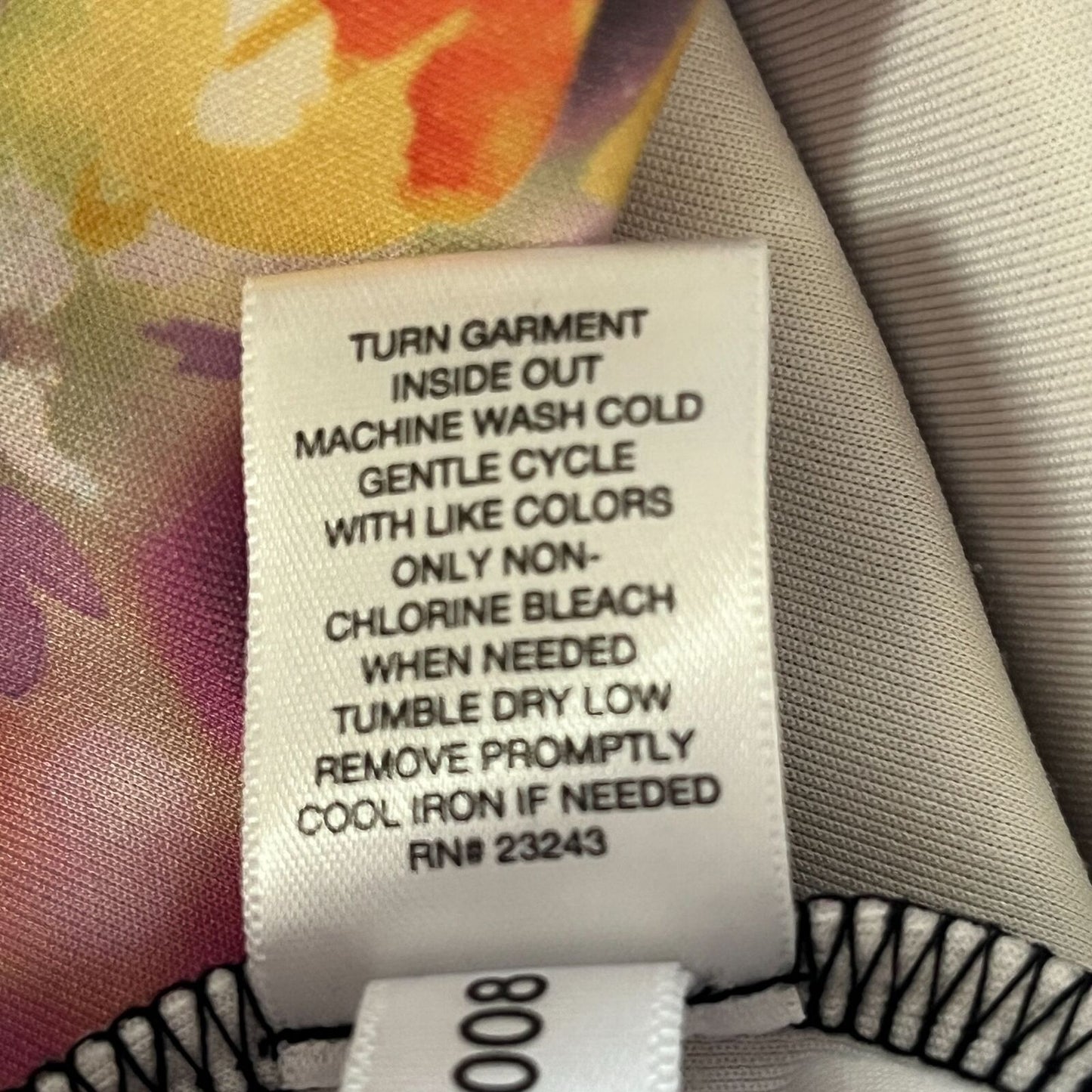 New York & Company Womens Sz XS Midi Dress Floral Colorful