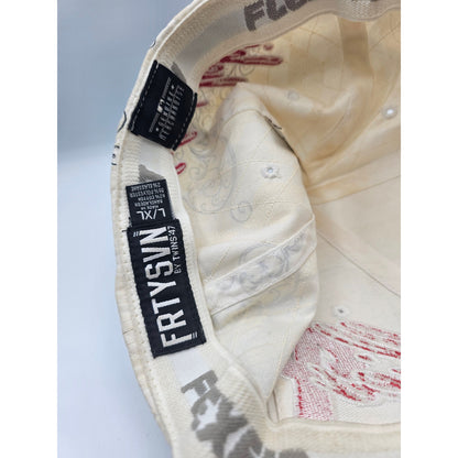 Philadelphia Phillies Mens Sz L/XL Fitted Flexfit Baseball Hat by FRTYSVN Beige