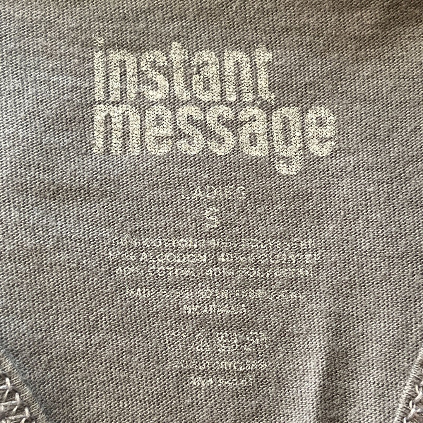 Instant Message Womens Sz S Racerback Tank Top Squad Goals Presidents