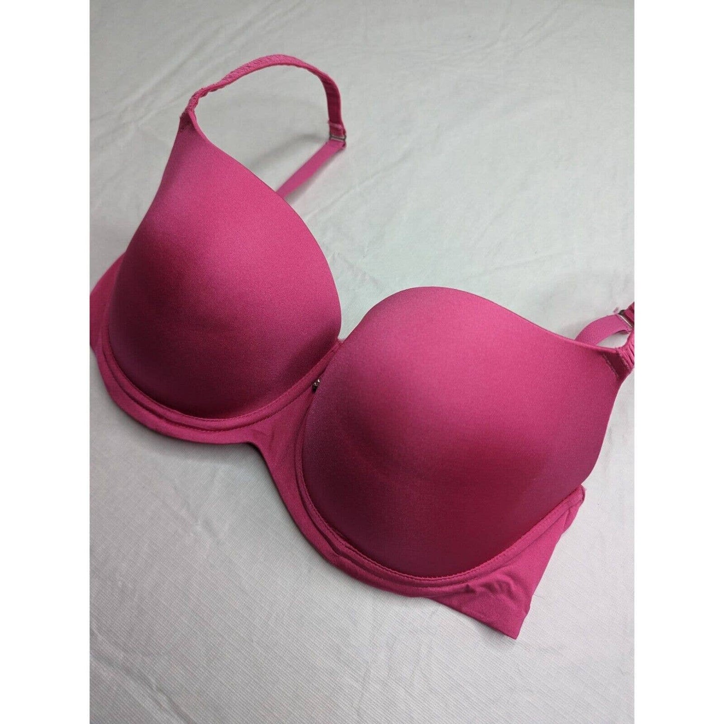 Fredericks of Hollywood Womens Sz 36D Dark Pink T Shirt Bra