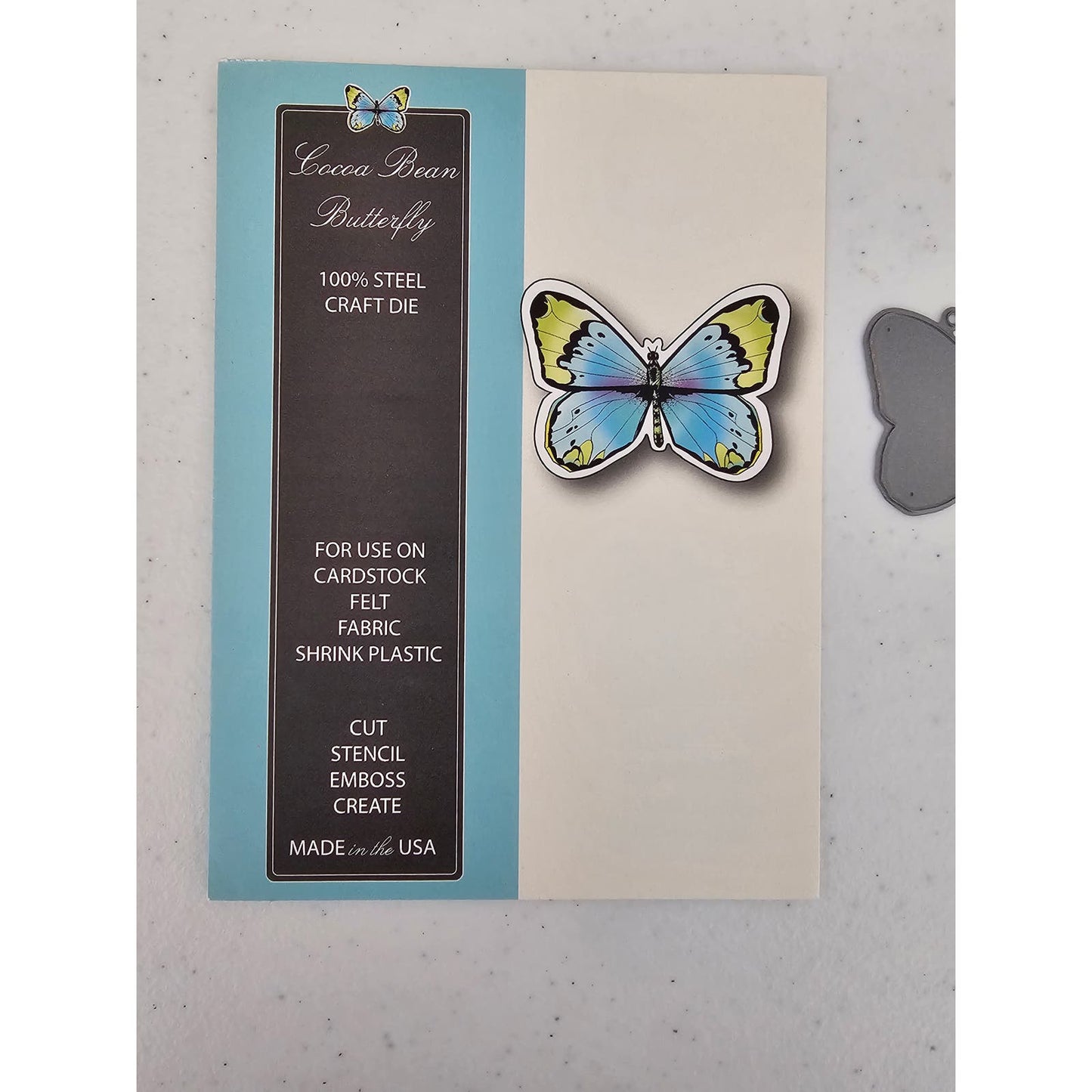 Memory Box Cocoa Bean Butterfly Steel Die Style 98148