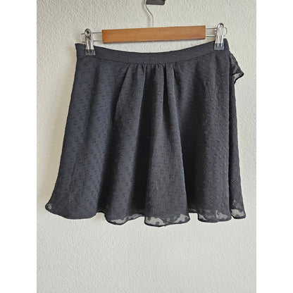 Lucca Couture Womens Sz 2 Black A Line Skirt Above Knee  Formal