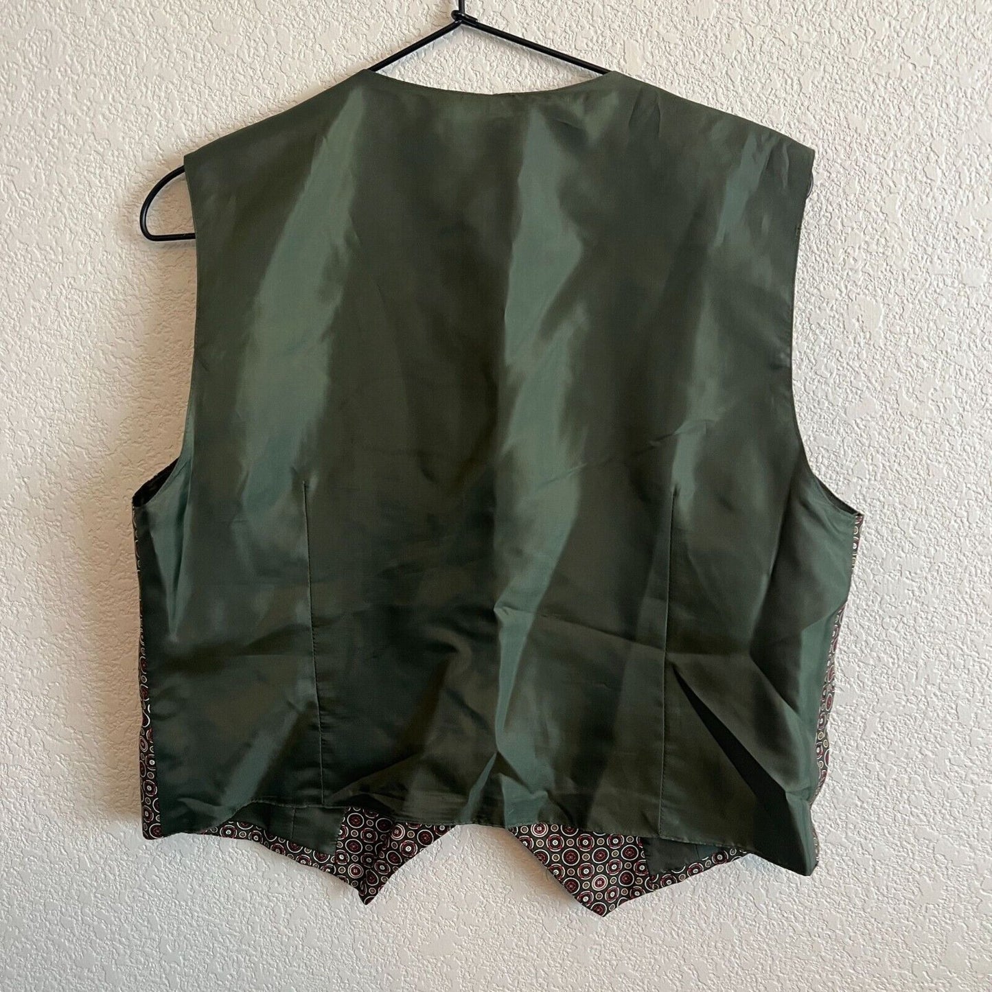 Vintage 1990s Leslie Fay Petite Sportswear Womens Sz 10 Dark Green Vest