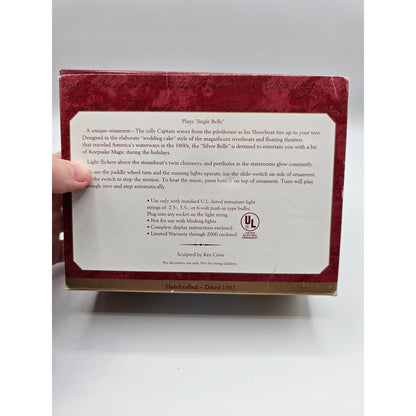 Hallmark Keepsake Ornament Santa's Showboat Special Edition Ornament 1997