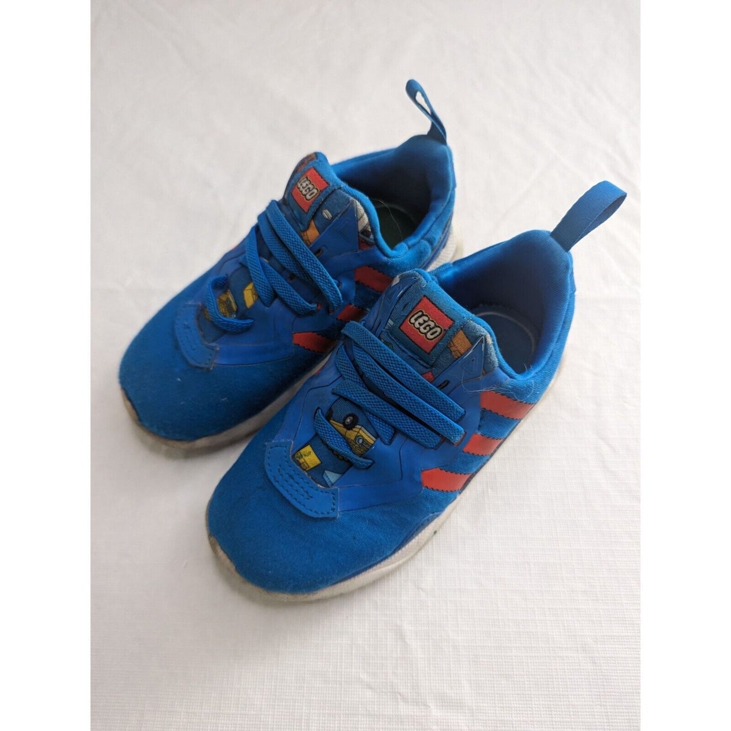 Adidas x Lego Shoes Toddlers 9.5K Blue Sneakers