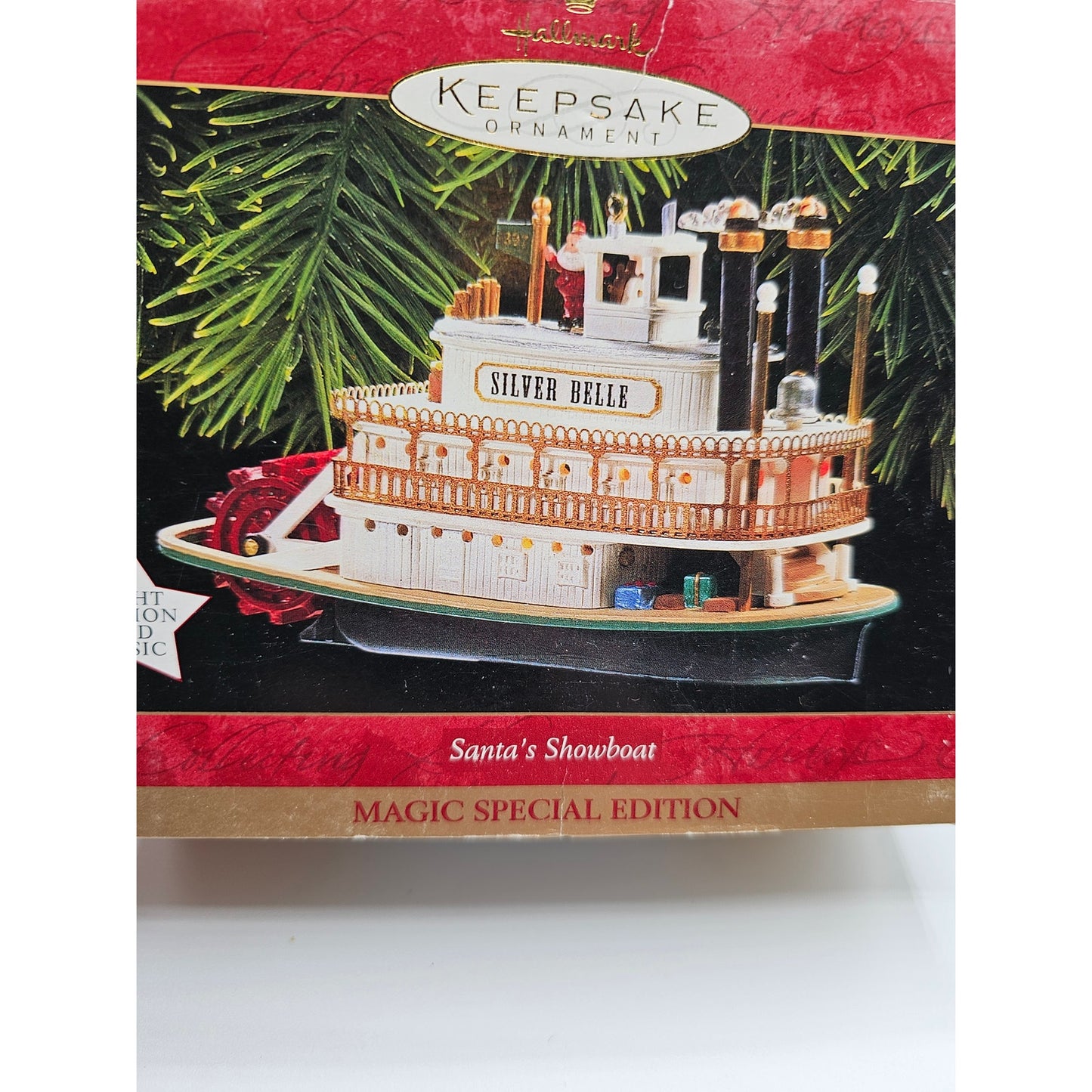 Hallmark Keepsake Ornament Santa's Showboat Special Edition Ornament 1997