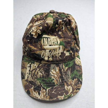 Napa Outdoors Mens Strapback Baseball Hat Cap Camo Camoflauge Print