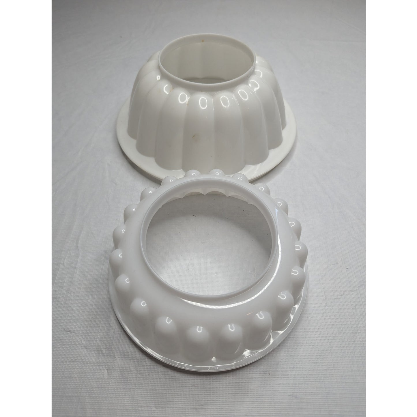 Vintage Tupperware Jel-N-Serve Jello Mold White