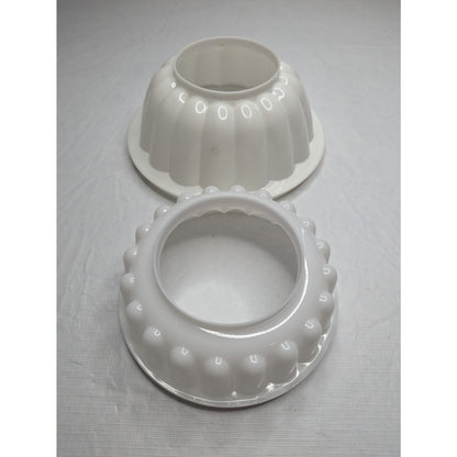 Vintage Tupperware Jel-N-Serve Jello Mold White