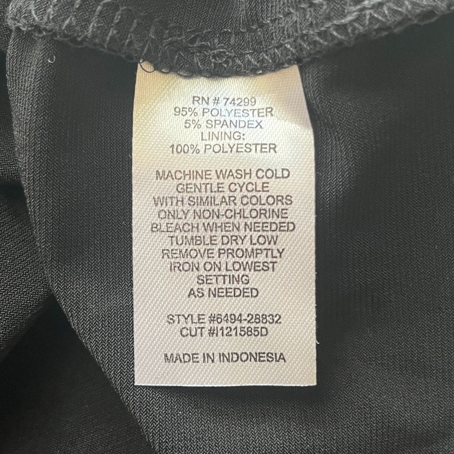 En Focus Studio Womens Sz 16 Career Dress V Neck Animal Print Giraffe