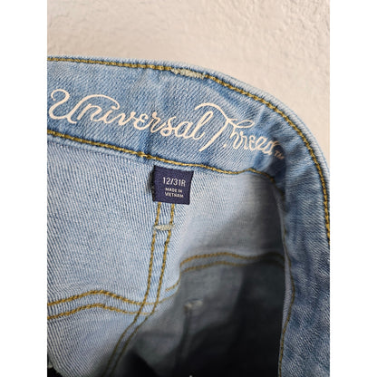 Universal Thread Womens Sz 12 Light Wash High Rise Skinny Jeans
