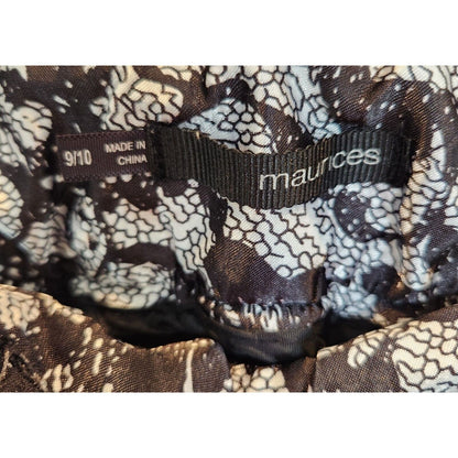 Maurices Womens Sz 10 Skinny Classic Career Pants Black