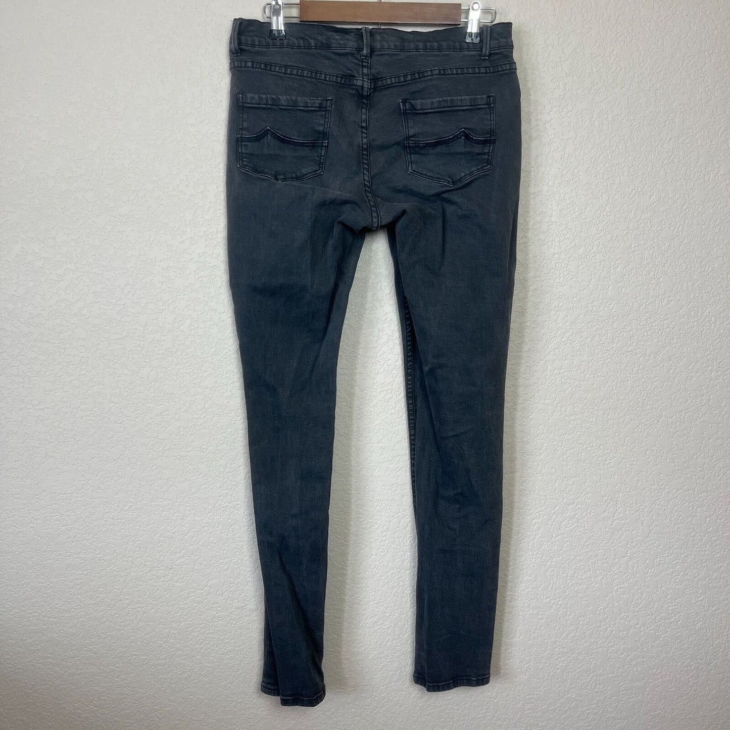 Jeans by Buffalo Womens Sz 10 Dark Gray Skinny Jeans