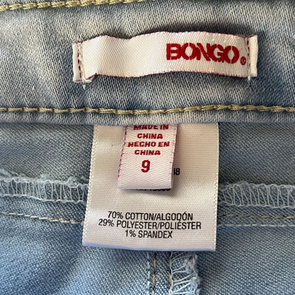 Bongo Juniors Sz 9 Skinny Jeans Jeggings Light Blue