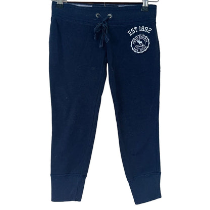 Abercromnie Kids Girls Sz M Navy Blue Sweatpants