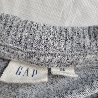 GAP Womens Sz XS Lightweight Sweatshirt Light Gray