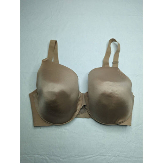 Soma Sz 36DD Vanishing Back Full Coverage T Shirt Bra Beige