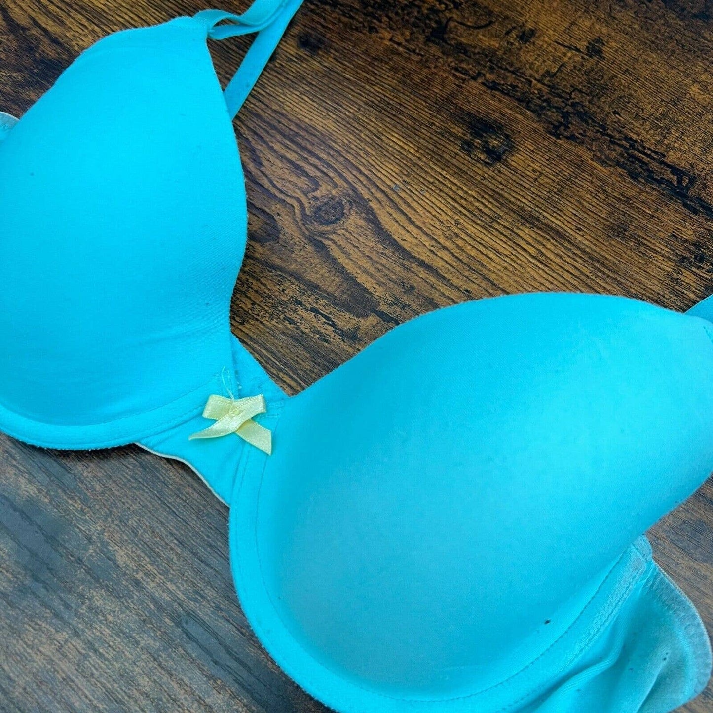 Maidenform Womens Sz 34C Bright Blue T Shirt Bra Style 10934