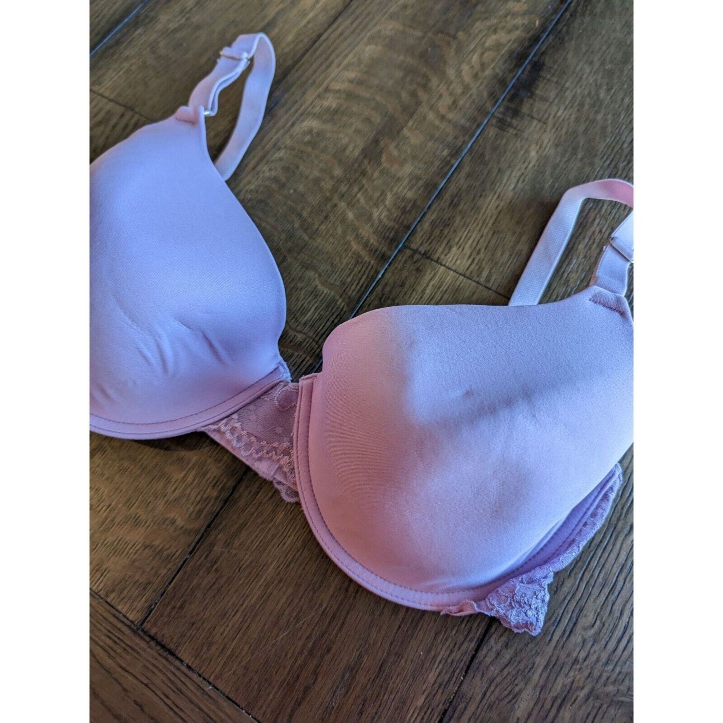 Gilligan & O'Malley Womens Sz 38D Lightly Lined T Shirt Bra Light Purple