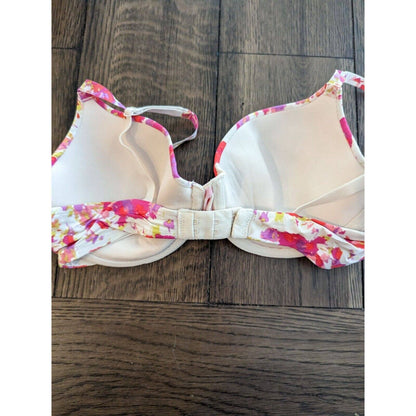 Gilligan & O'Malley Womens Sz 36B Favorite Demi Bra Pink Floral