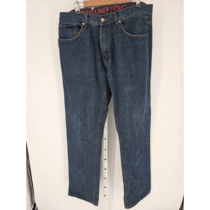LINEA UOMO RELAXED STRAIGHT FIT Jean Pants For Men 38x36